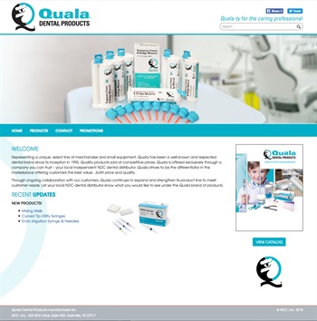 Quala Dental Products Announces Updated Website Launch 
