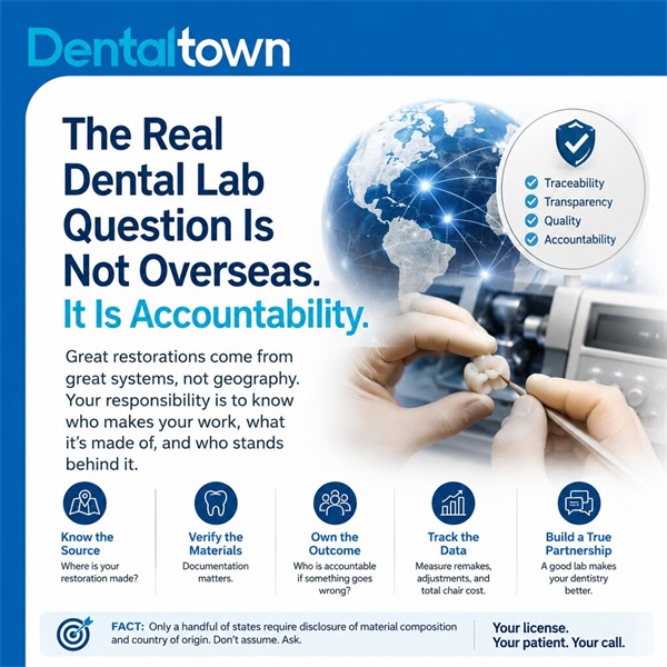 The Real Dental Lab Question Is Not Overseas. It Is Accountability.