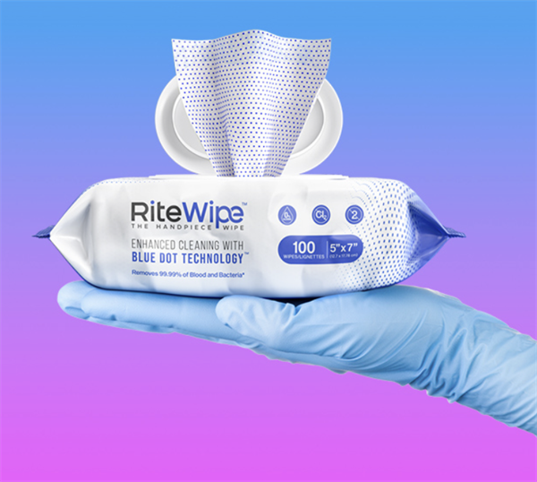 Introducing RiteWipe Handpiece Cleaning Wipes