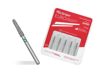 Premier Dental Launches Two Striper Euro Diamond Burs