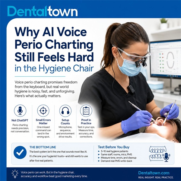 Why AI Voice Perio Charting Still Feels Hard in the Hygiene Chair