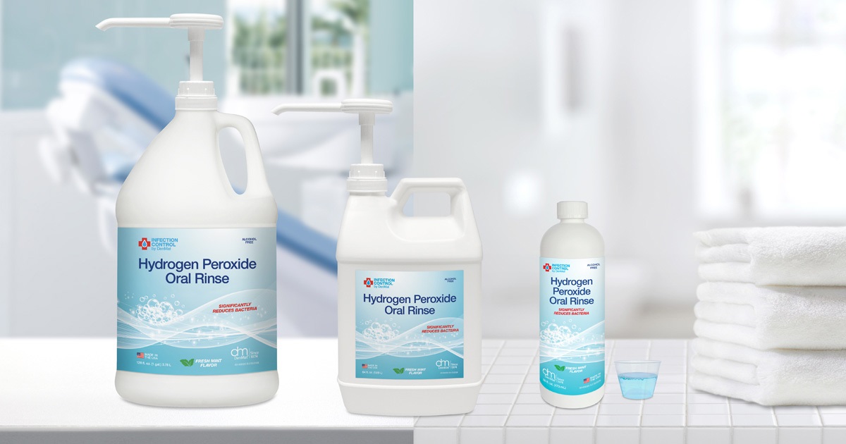 DenMat Introduces a New Hydrogen Peroxide Oral Rinse Dental Industry News Dentaltown