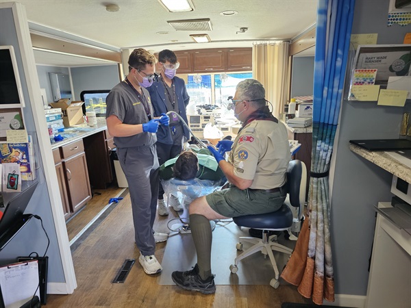 MCHD Smile Express, WVU School of Dentistry team up at BSA Jamboree