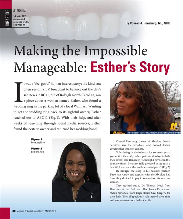 Making the Impossible Manageable - Esther's story 