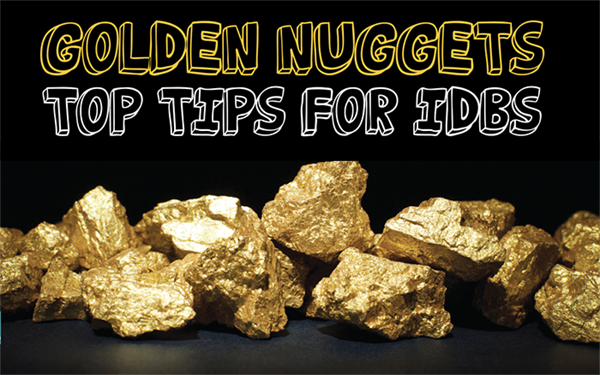 Golden Nuggets: Top Tips for IDBS