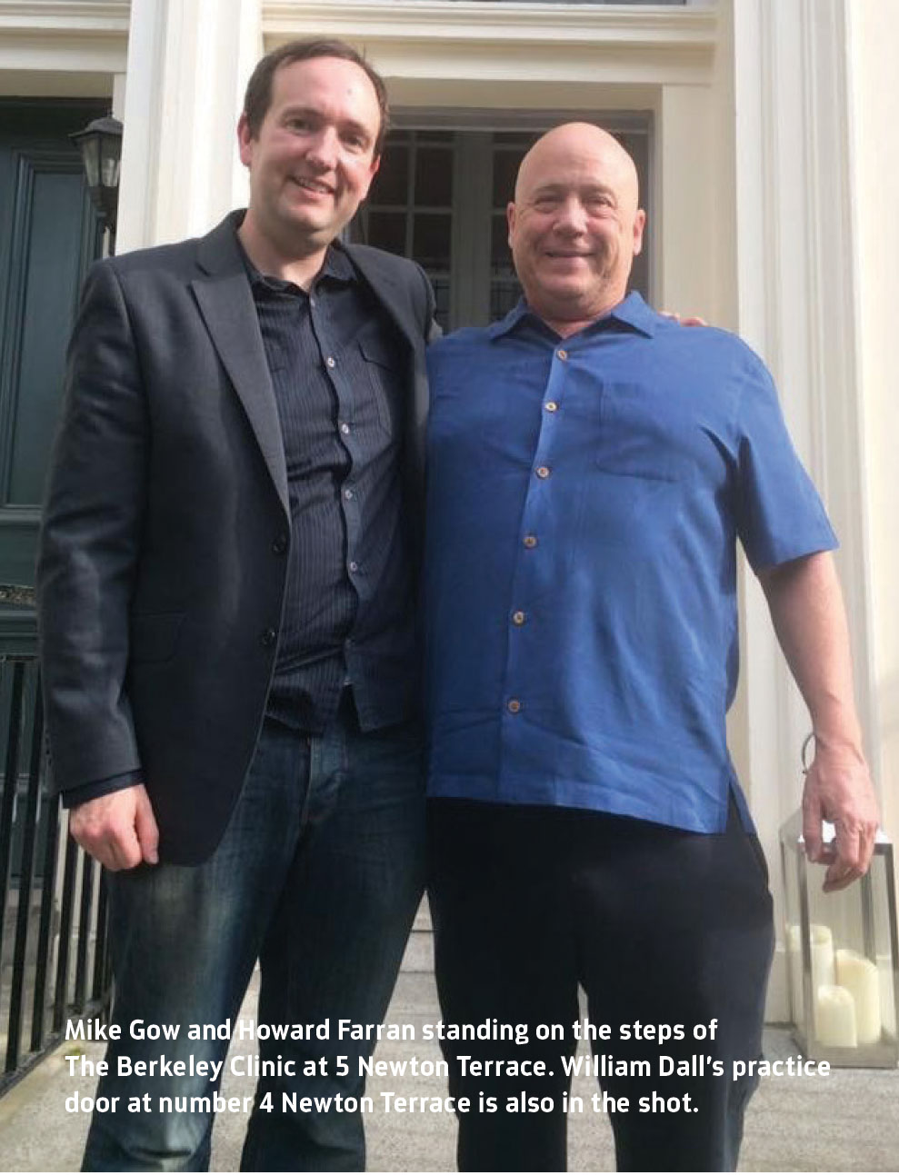 Mike Gow and Howard Farran
