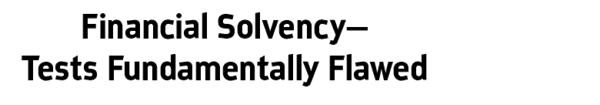 Dentaltown UK Magazine-Financial Solvency—Tests Fundamentally Flawed