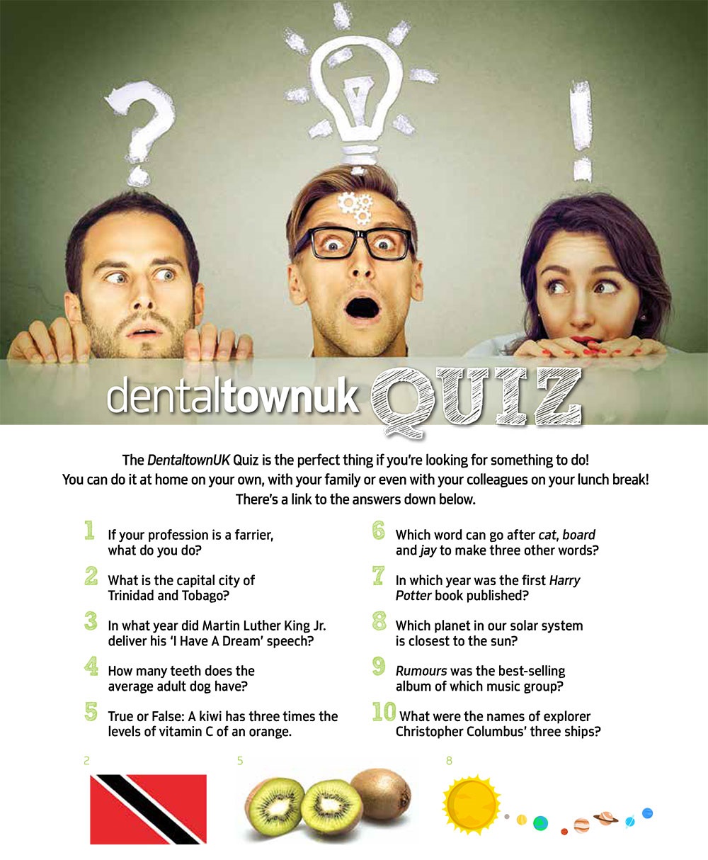 DentaltownUK Magazine - Quiz