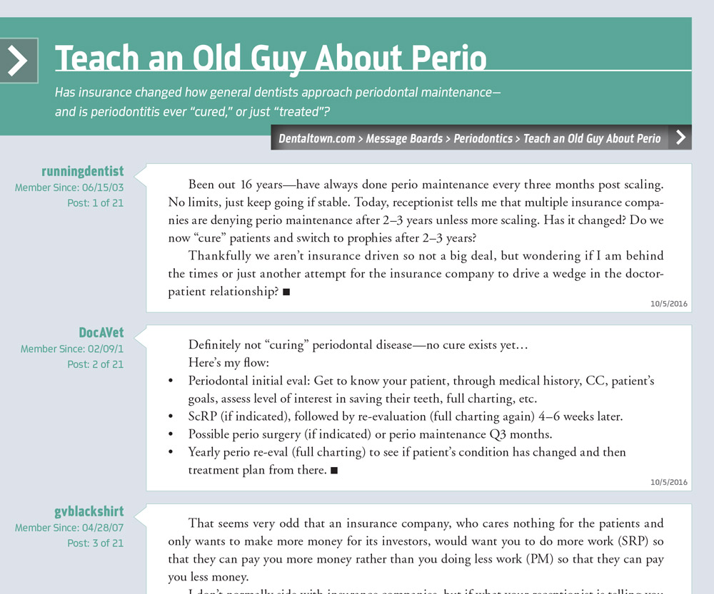 Message Board Header