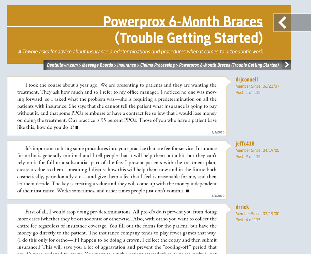 Message Board Header