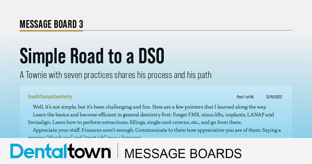 Simple Road to a DSO