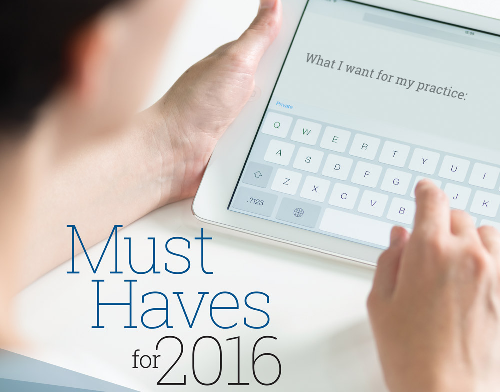 Header: Must Haves for 2016