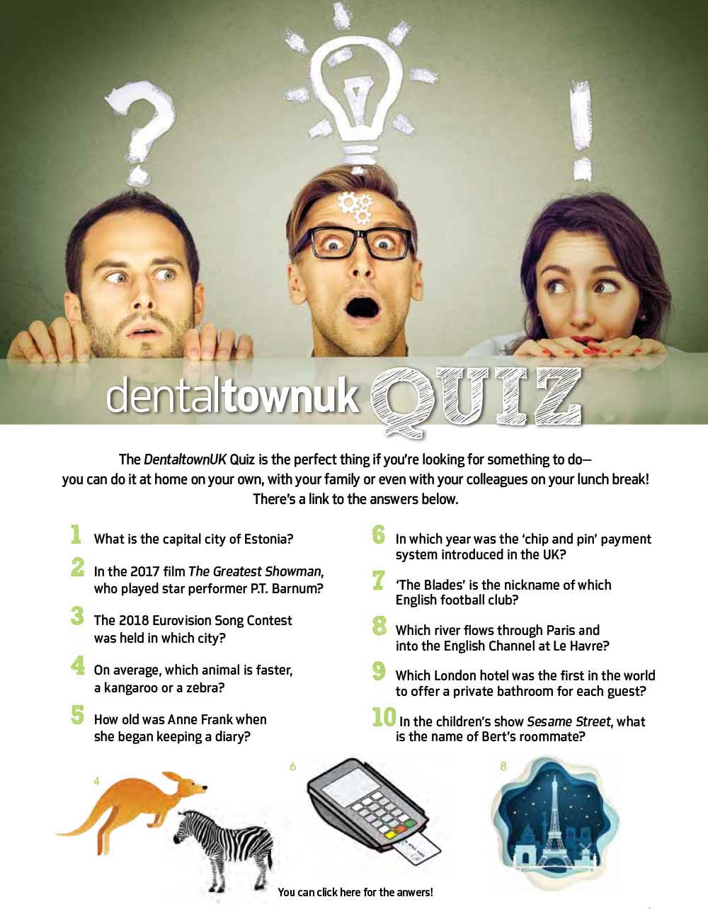 DentaltownUK Magazine - Quiz