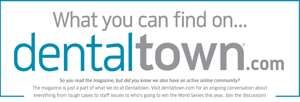On Dentaltown Header