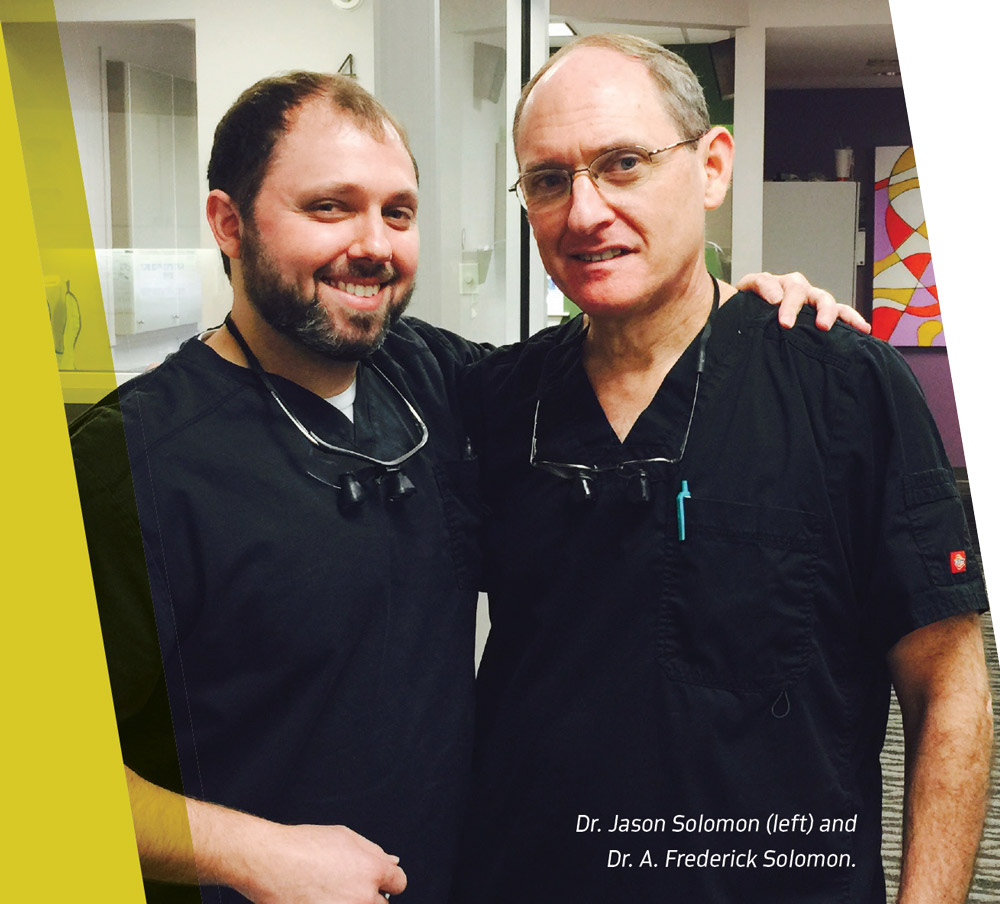 Dr. Jason Solomon and Dr. A. Frederick Solomon