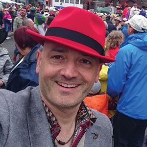 Mark Oborn MBA (The man in the hat)