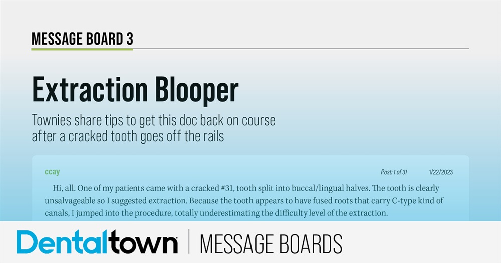 Extraction Blooper