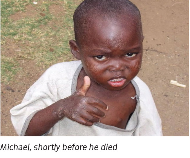 Michael, shortlhy before he died