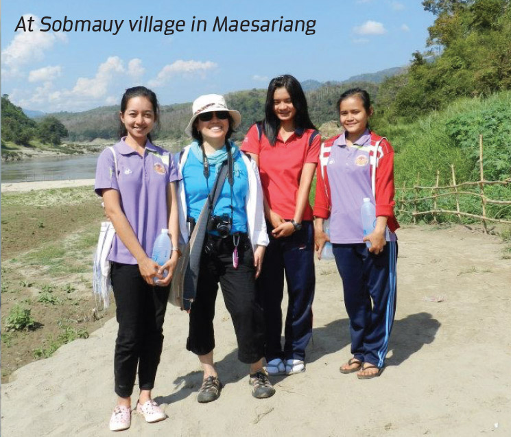 At Sobmauy village in Maesariang