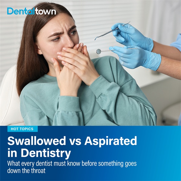 Swallowed vs Aspirated in Dentistry