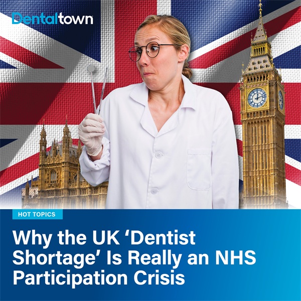 Why the UK “Dentist Shortage” Is Really an NHS Participation Crisis