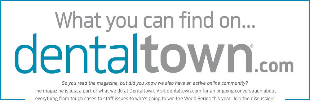 On Dentaltown Header