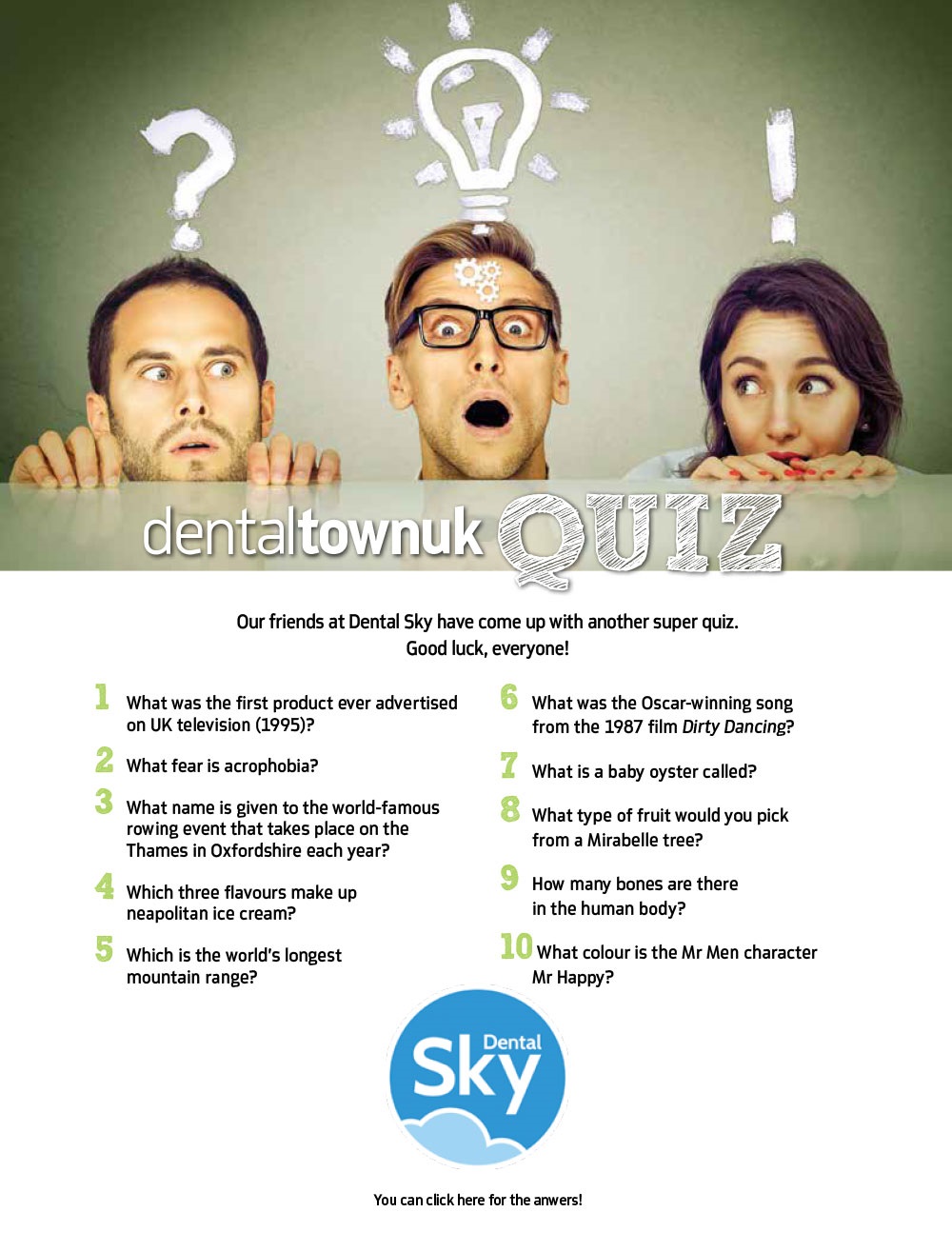 DentaltownUK Magazine - Quiz