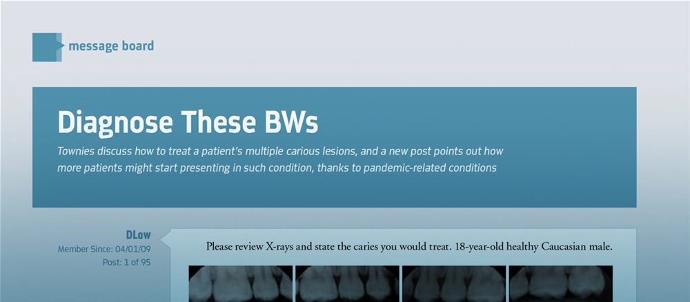 Diagnose These BWs