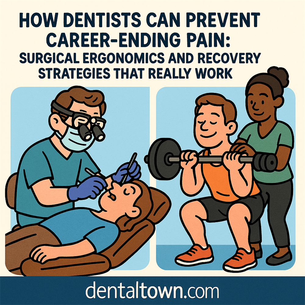 How Dentists Can Prevent Career-Ending Pain: Surgical Ergonomics and Recovery Strategies That Really