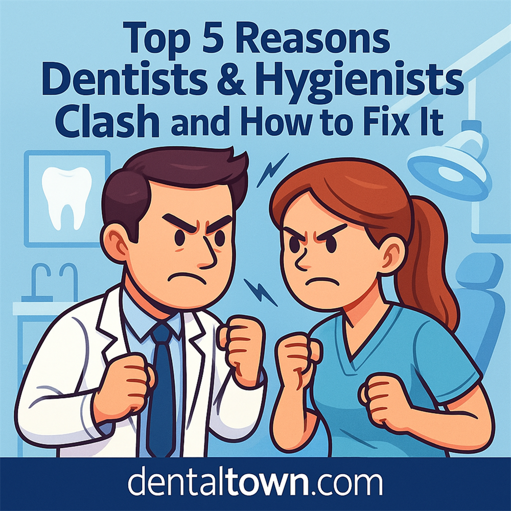 Top 5 Reasons Dentists and Hygienists Clash, and How to Fix It