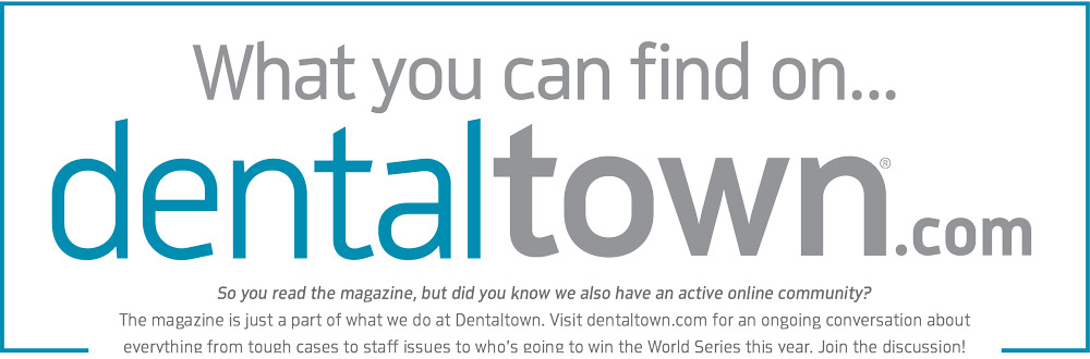 On Dentaltown Header