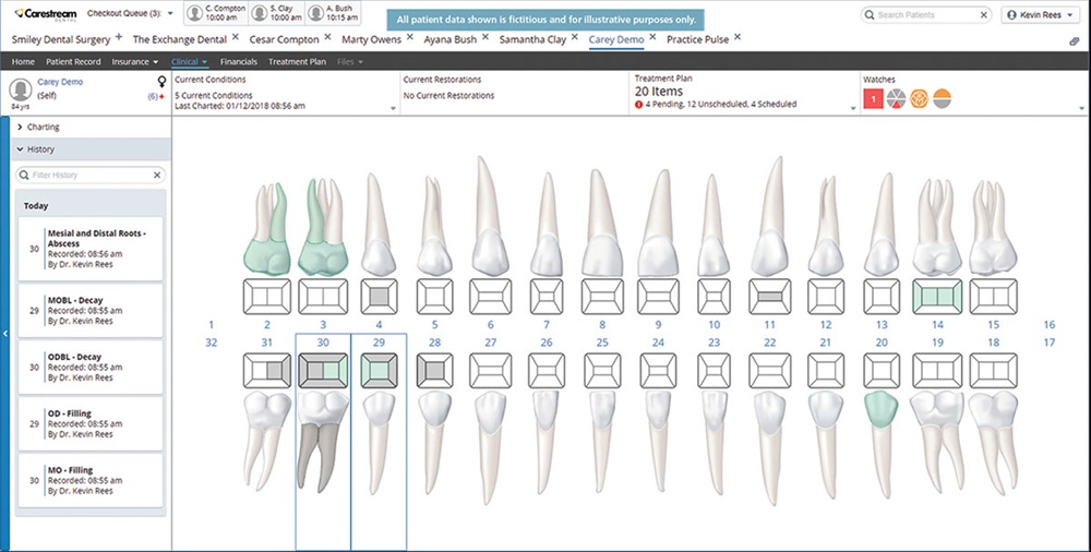 Cloud based practice management