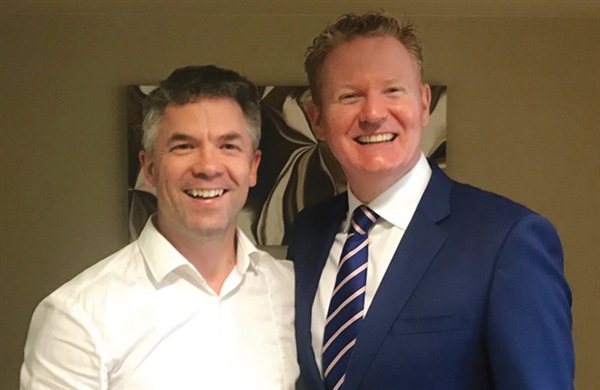 Andrew Wallace and Paul McLornan