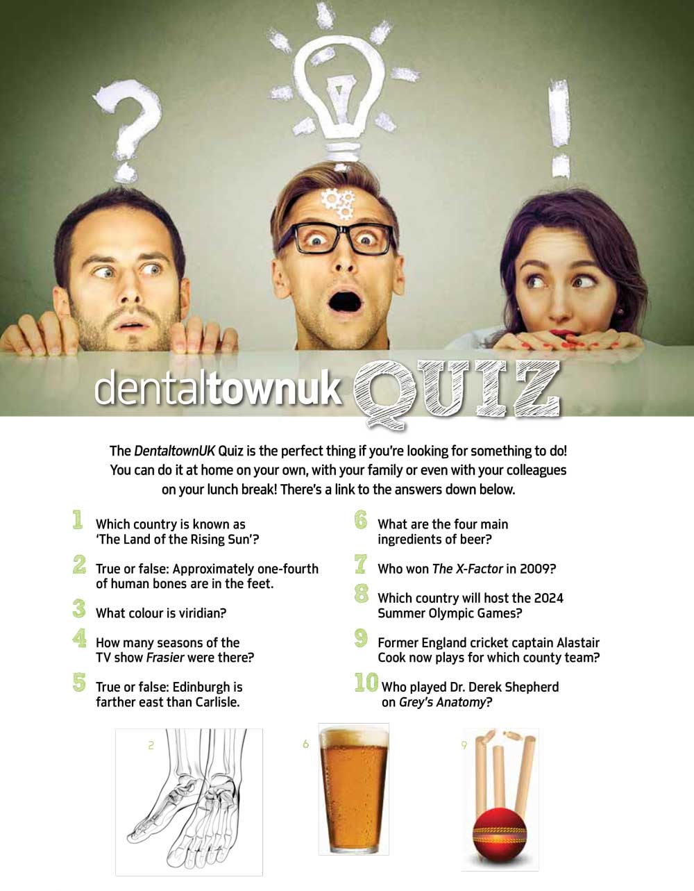 DentaltownUK Magazine - Quiz