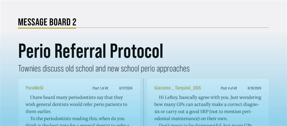 Perio Referral Protocol