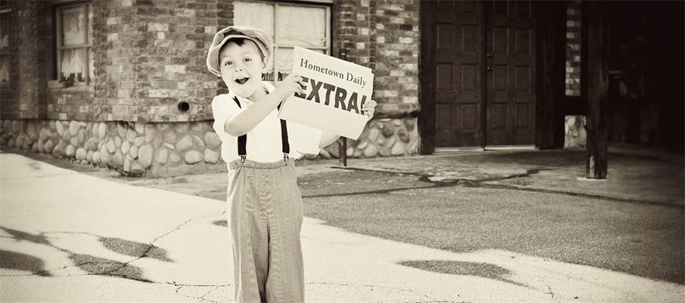 Professional Courtesy: Paper Boy Entrepreneur