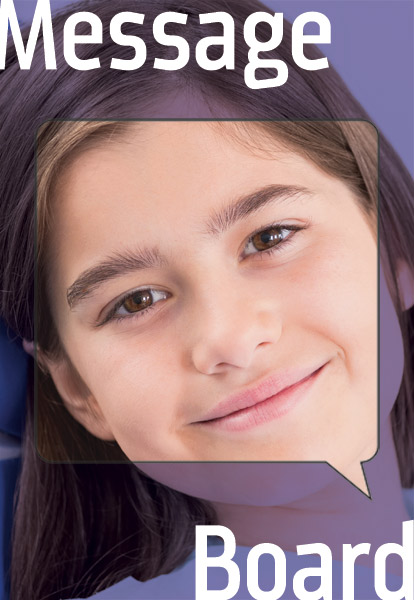 Message Board Header