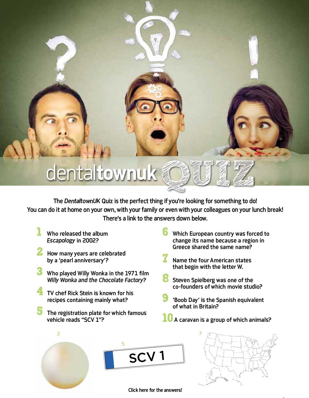 DentaltownUK Magazine - Quiz