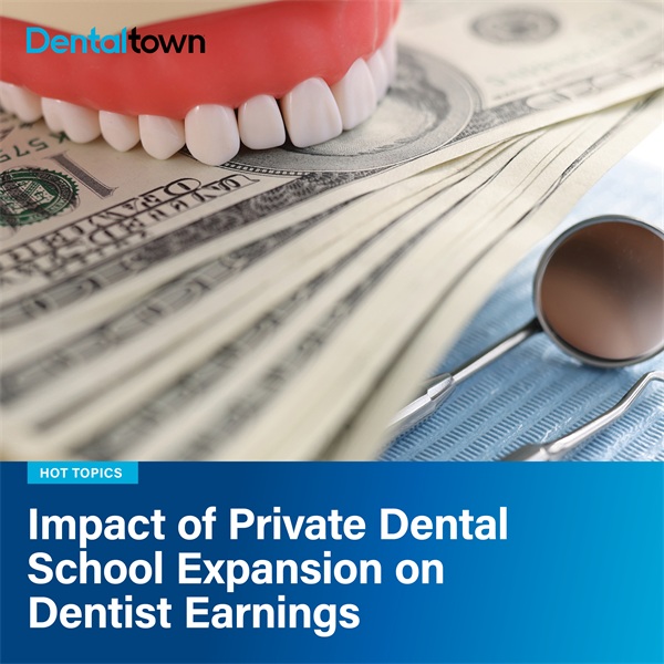 Impact of Private Dental School Expansion on Dentist Earnings