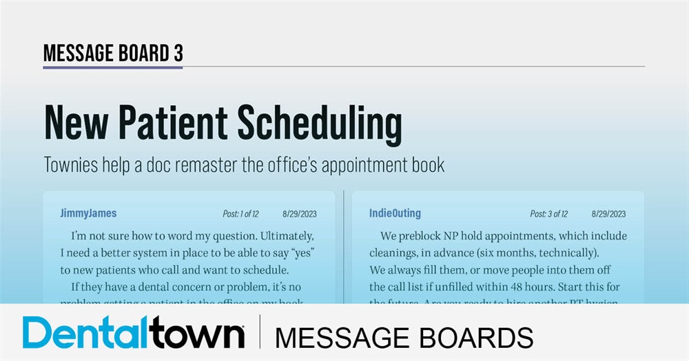 New Patient Scheduling