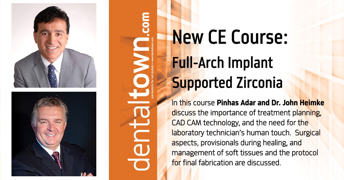 Full-Arch Implant Supported Zirconia 