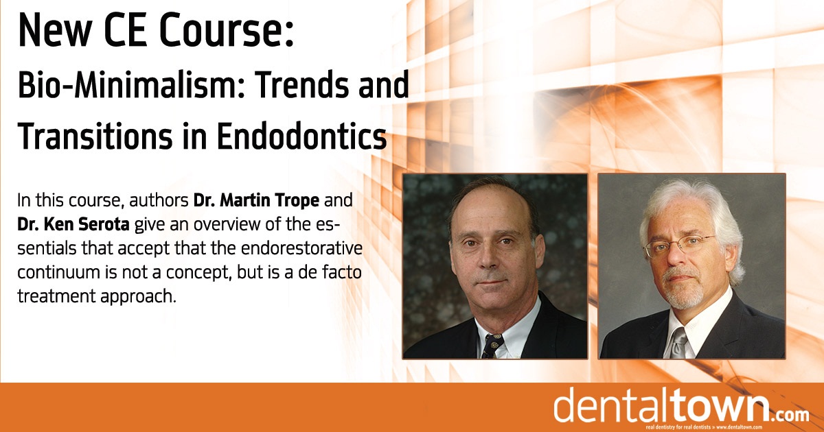 Bio-Minimalism: Trends and Transitions in Endodontics