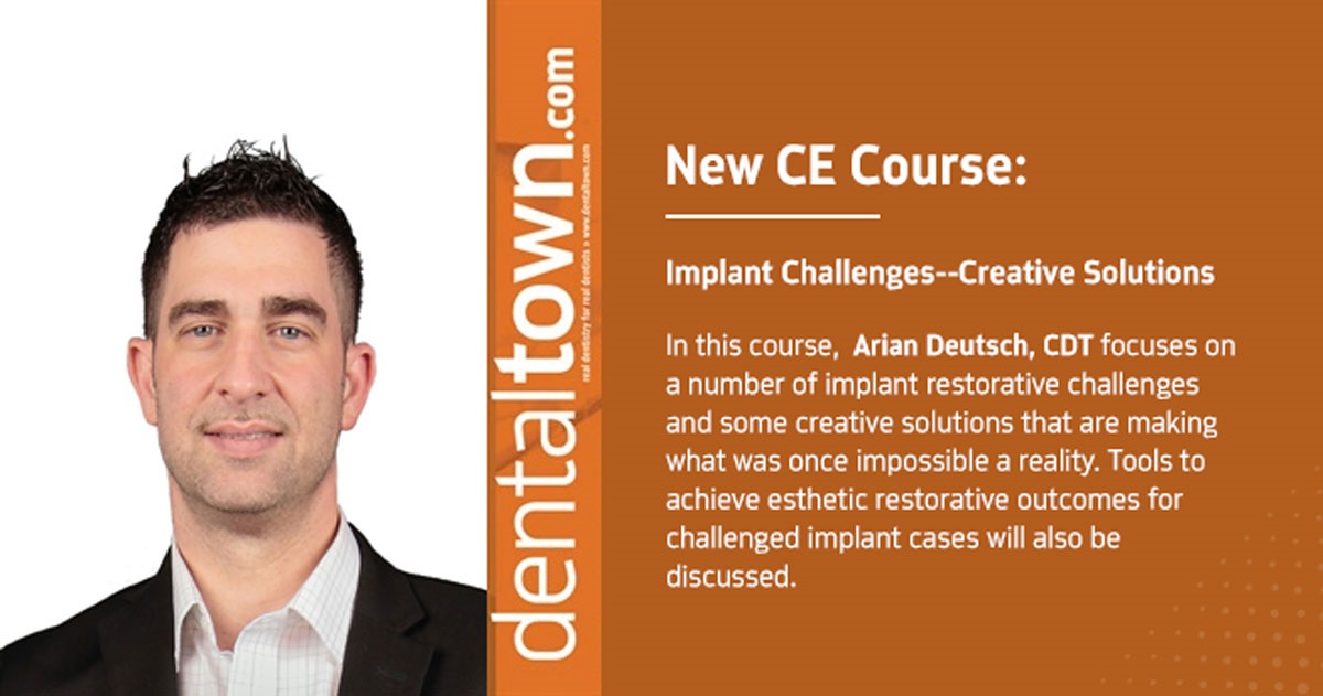 Implant Challenges--Creative Solutions