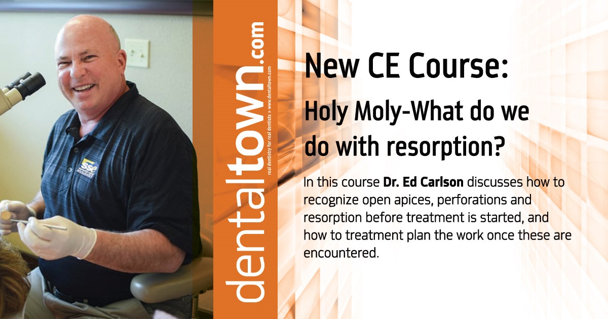 Holy Moly-What do we do with resorption?