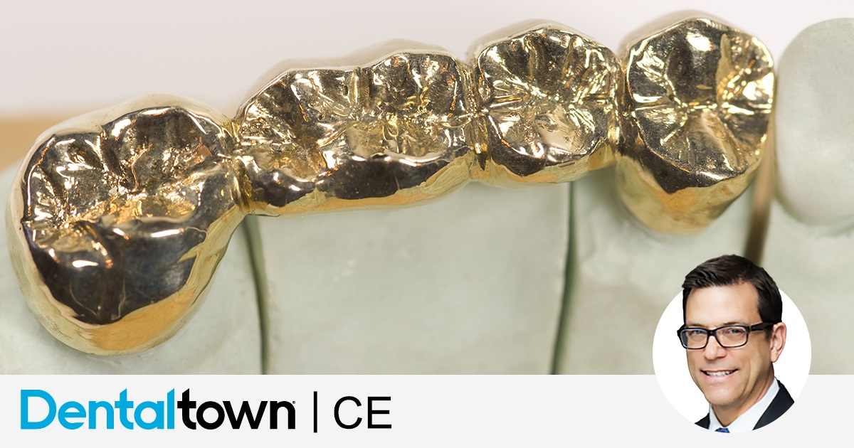 Aesthetic Conservative Cast Gold Restorations