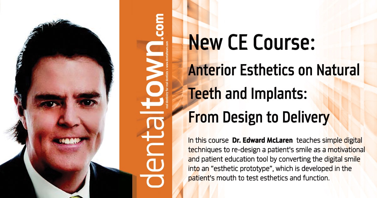 Anterior Esthetics on Natural Teeth and Implants: From Design to Delivery...Recorded Live at the Cad Ray Symposium