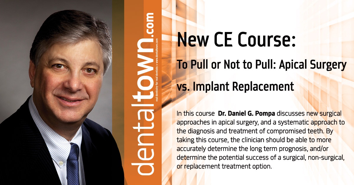 To Pull or Not to Pull: Apical Surgery vs. Implant Replacement
