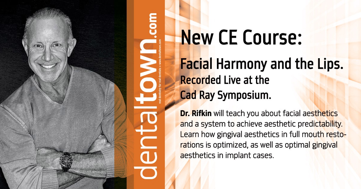 Facial Harmony and the Lips... Recorded Live at the Cad Ray Symposium.