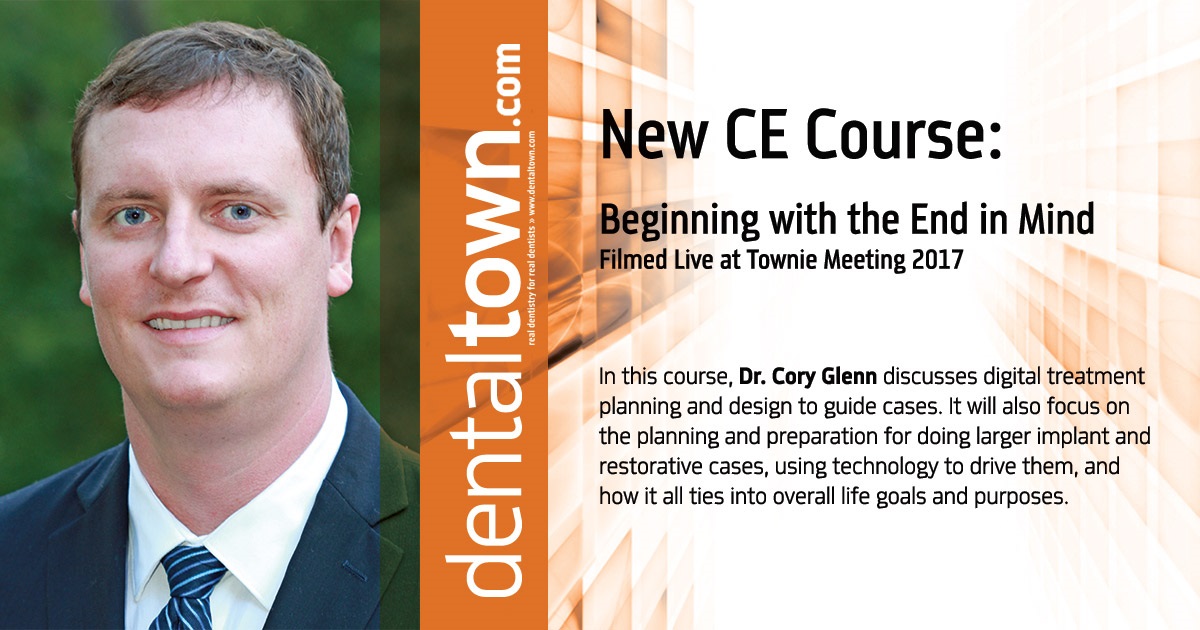 Beginning with the End in Mind... Filmed Live at Townie Meeting 