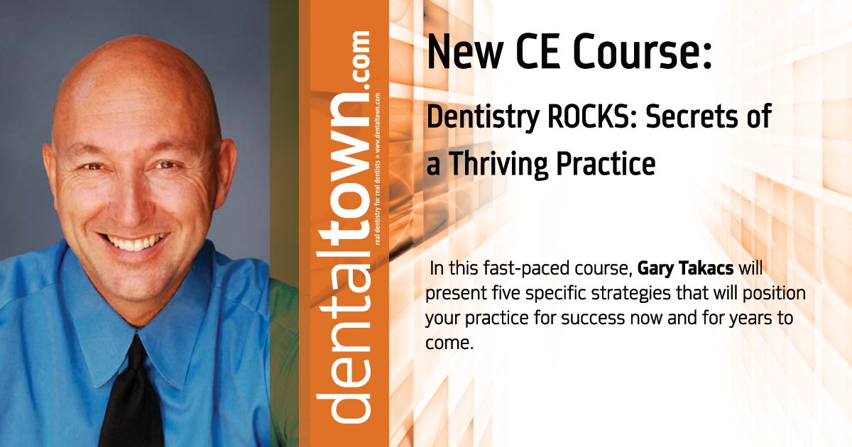 Dentistry ROCKS: Secrets of a Thriving Practice. Filmed LIVE at Townie Meeting!